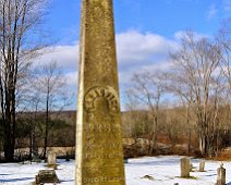 Fisk, Isaac Isaac Fisk Born in Athol, Mass. Oct. 2, 1794, Died Allen, NY May 26, 1860 Aged 65 Years 7 Months "A good companion here doth rest, a tender father dear; another...