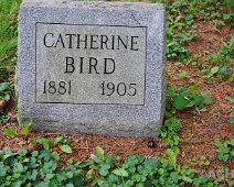 0028 Catherine Bird Grave Marker