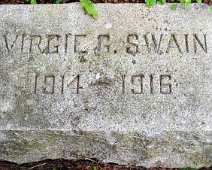 0029 Virgie G_ Swain Grave Marker