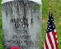 0039 Alton E_ Lacy Grave Marker