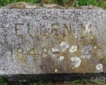 0041 Ellen M_ Lacy Grave Marker