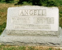 ANGELL, Rev. Edward D & Dorothy E - Ed was pastor of Houghton Wesleyan Church - Mt Pleasant Cem in Houghton NY Rev. Edward D. (1915-1993) and Dorothy E. Angell (1914-1978) Rev. Angell, pastor of the Houghton Wesleyan Church. Rev. Angell had been a pro baseball player....