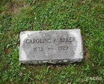BAKER Caroline A. in Mt. Pleasant Cem, Houghton NY 2013 “Her name is Idella not Adella. Close relative of my Grandma, Georgia Allen Russell”—Darlene Russel