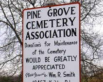 Pine Grove Sign