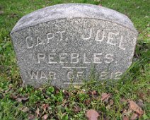 Capt Joel Peebles War1812