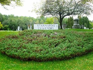 Stannards Cemetery Stannards Cemetery, NYS Route 248, Town of Willing. Photos courtesy of Amy Burgett. More information about Stannards...