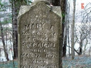 Straight Cemetery Located on a hill in Stone Dam area; If interested in further directions contact Christina Wightman. More information...