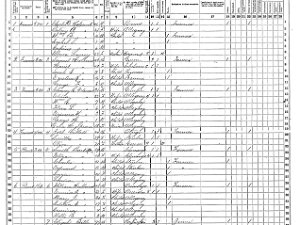 Clarksville Clarksville 1865 Census