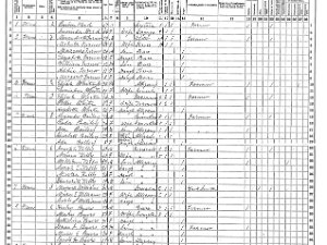 Grove Grove 1865 Census