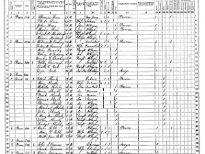 Scio Scio 1865 Census