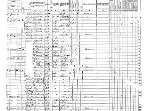 1865 Census-Towns P-Z