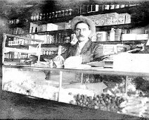 Store_at_ShortTract Unknown Storekeeper, probably at Short Tract. Submitted by Virginia Jermain.