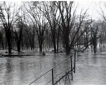 Looking towards refinery from grand stand at ball park 4-5-47