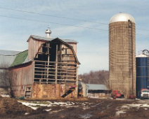 barns 10-1 Along County. Rte. 16 between Angelica & Birdsall, NY.
