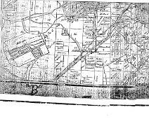 1883OilMap03 Lower Left Corner Section of c. 1883 Map