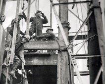 Oil27 Photo shared by Mickey Baker. Drilling was done by Harder & Mitchell Company. Drillers were Pendleton Brothers, Sandy & Lloyd. Top Right is Joe O'Donnell & Leo...