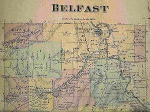 Belfast Belfast (1869 Beers Atlas)