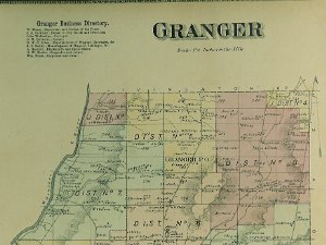 Granger Granger (1869 Beers Atlas)