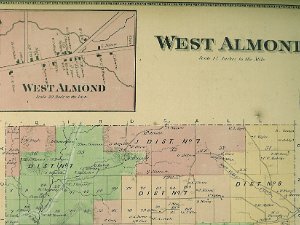 West Almond West Almond (1869 Beers Atlas)