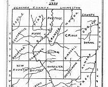 Allegany County - 1840 From: (Allegany County & It's People: A Centennial Memorial History of Allegany County, New York. --Histories of the Towns of the County; Mrs. Georgia Drew...