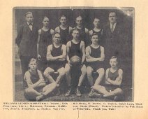 03 Wellsville High Basketball Team - 1925