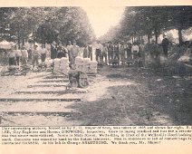 16 Streetcar Line Bed being laid 1905