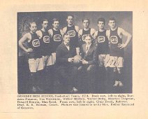 35 Genesee High School Basketball Team 1914