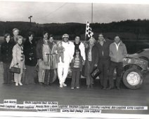 Herb Layfield Racing Photo with Family