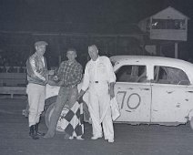 Angelica_052 Car 170, (L-R) Jim Patrick, Unknown Driver, Whitey Gorsuch