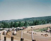 Cuba_26 Coming out of turn 4; 1954. Photo owned & submitted by Gerald "Shorty" Hobbs.