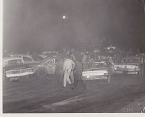 Wreck - Mills, PA Wreck on Front Stretch