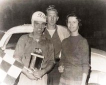 Ulysses - 2 Presenter, Floy (Miller) Donovan, right; Dean Layfield, left drove the car which belonged to Carl Burrows, center. (Id of Carl by Kurt Van Pelt). As the story...