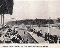 Wellsville Fair 5 Famous Homestretch at "New" Fairgrounds (after 1905)