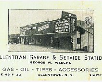 AllentownGarage ALLENTOWN GARAGE A Business Card view of Garage, later to become WOOD & KING