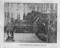 MesserOil-ClarkEngines1935 Clark Engine in Messer Oil Co Plant (From Diamond Jubilee Edition; Olean TIMES HERALD; May 15, 1935; Loaned by Keith Day & Clifford Day of Little Genesee,NY)