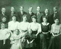 Picture 3 Family Front: (1) Kate Allen Ewing; On her lap is Margaret Ewing, mother of Ewing Walker; Front: (2) May Allen Boyd Allen Family Photos Submitted by Ewing Walker,...