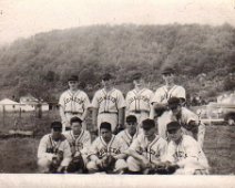 Comets baseball team (1) Alma Comets (ca. 1950) "I spoke to my father about the picture. My Dad is Robert Shields He stated the following. Front row left to right is Myself, Robert...