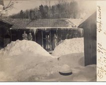 008_2-19-1910_Deep_Snow_W.H.Withey_house Deep Snow at the Withey House, 1910 - 19 February