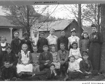 AllentnSchoolClass-ca1900 Above, Allentown School class ca.1900, containing student - Kate Woodard, Mother of Dick Fitch of Bolivar who shares this remarkable photo with us. The year is...