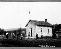District 5 School-Meservey-Joint w-Alma Picture from files of Dyke Street Museum & Thelma Roger Genealogical & Historical Society