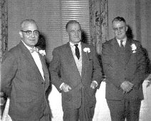 3Men Allegany County Auto Dealers Assn; L-R: Pat Lester Burdette Hasper Ralph Ressler Jerry Hackett Don Dwyer John Evers, ExSec-NYSADA Harold �Red� Leilous Courtesy...