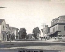 Andover_19 Main St. Andover about 1906 Submitted by Bill "Bubba" Greene