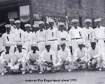 FireDept03 Andover Fire Department, about 1920.