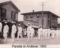 FireDept06 Parade in Andover, 1900.