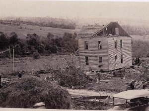 Cyclone 1920 "A cyclone blew into Allegany County on July 23, 1920, starting in Black Creek. The storm then tracked east, across the...