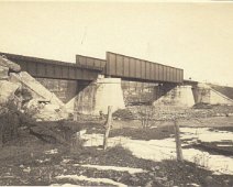 ShawmutBridge47 The second bridge would have been located between Angelica Creek and the present day Expressway. Not far from the Angelica Cemetery. The abutments are still...