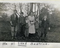 4. 1919 dad beatrice1 From the Album Collection of Merle Evans, submitted by daughter, Gerrie Evans Raw