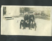 7. 1919 boys snow From the Album Collection of Merle Evans, submitted by daughter, Gerrie Evans Raw