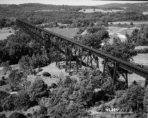 Erie Bridge 3 Belfast Trestle. Photo is from the Historic American Engineering Record, Creator. Erie Railway, Allegany Division, Bridge 375.41. Jack Boucher, photographer.