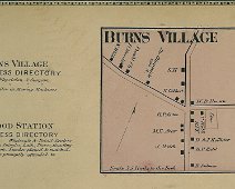 BurnsVillage-Directory-GarwoodStationDir From the pages of "Atlas of Allegany County New York; From actual Surveys & Official Records Compiled & Published by D. G. Beers & Co.; 95 Maiden Lane, New York...